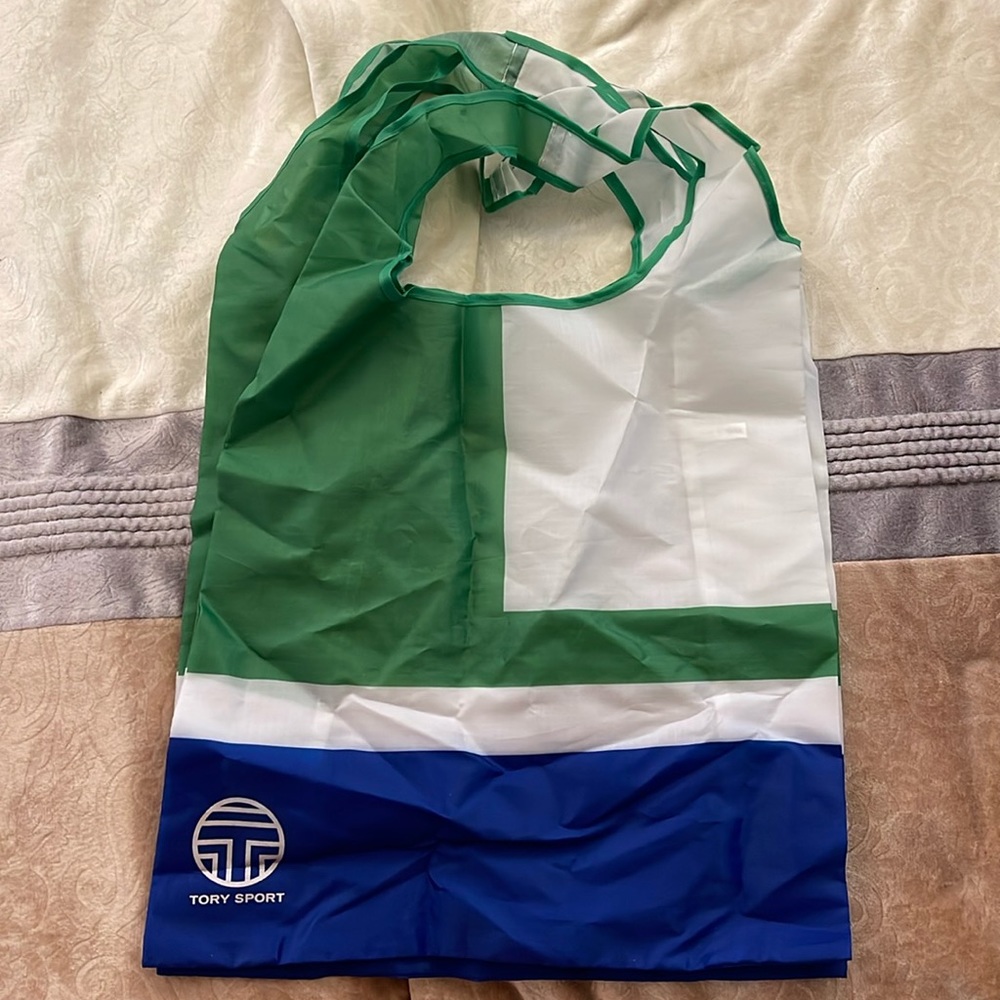 Brand new! Smaller size reusable Tory sport bag. Get 3 for $18